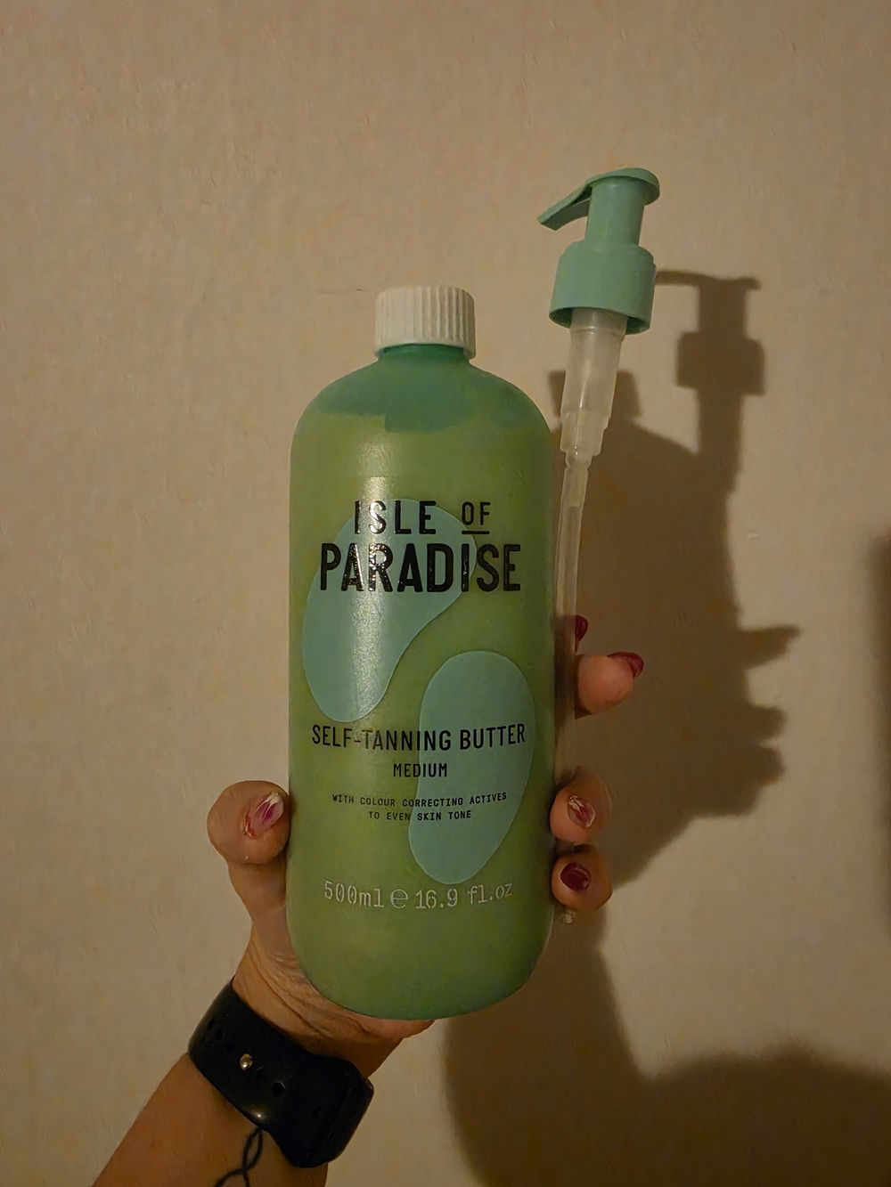 Isle of Paradise Self-Tanning Butter with Pump
